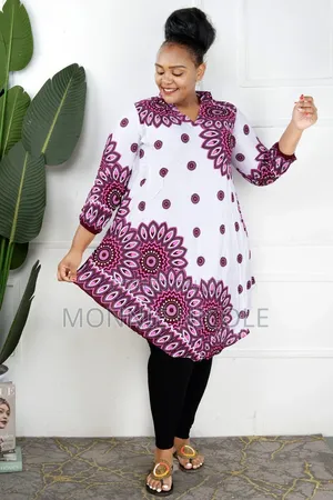 African Design Top Dress Plus Leggings/Maternity/Tourist/Beach Wear