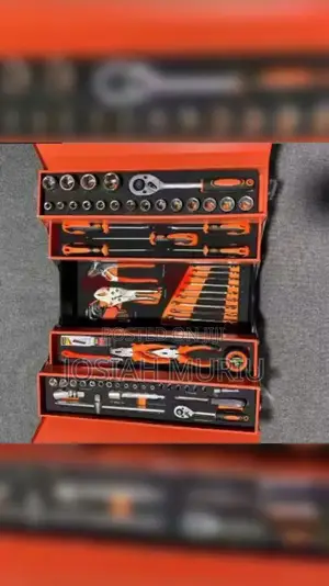 85 Piece Set Hardware Toolbox Organizer Mechanical Workshop Toolboxl