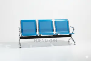 Newest 3- Seater Stainless Steel Waiting Bench