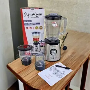 Easy to Use Signature 3 in 1 Blender With Grinder and Chopper System