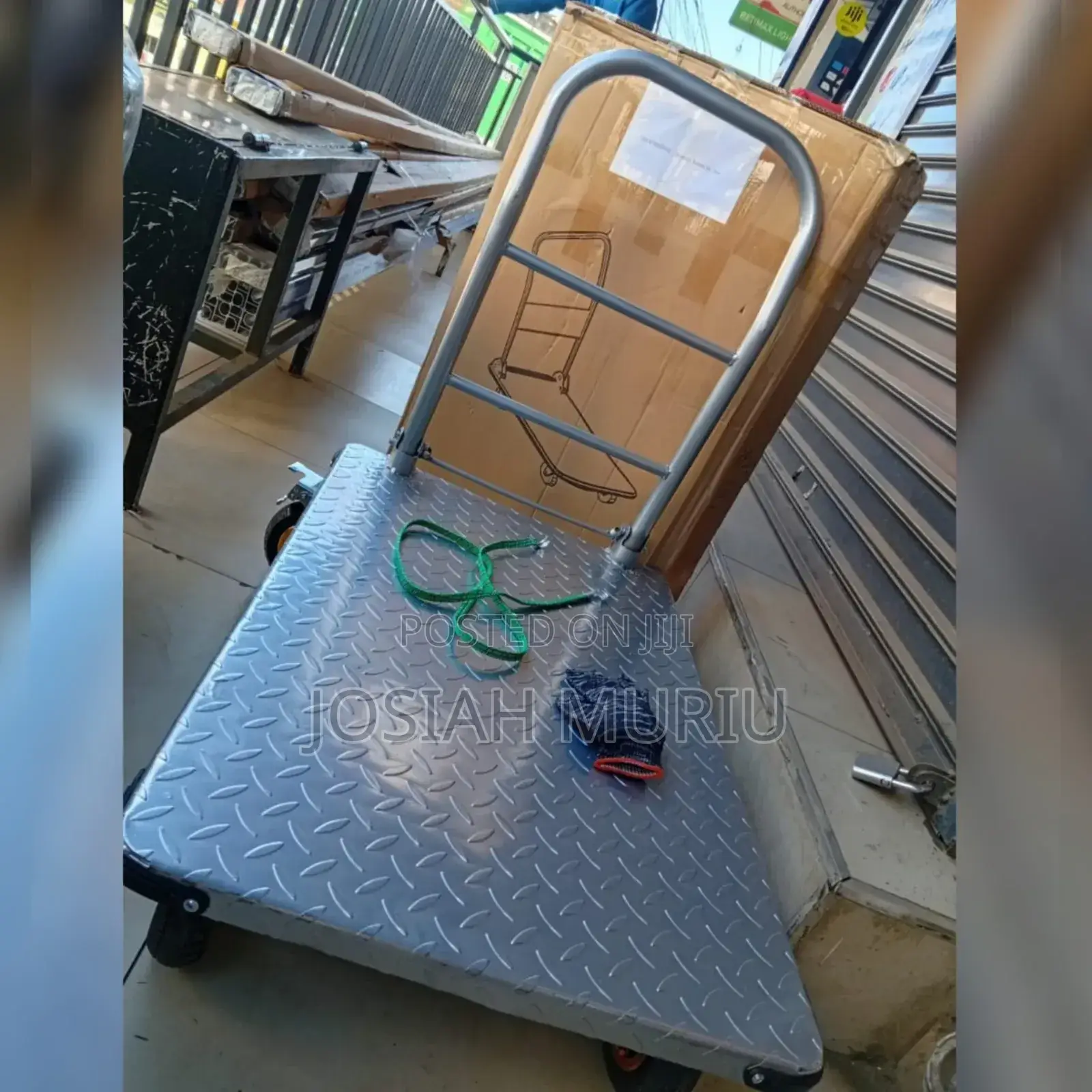 300kg Capacity Foldable Platform Trolley