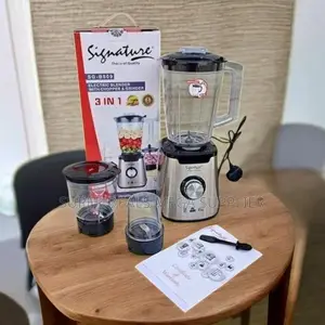 Safe Signature 3 in 1 Blender Grinder and Chopper Kitchen Appliance