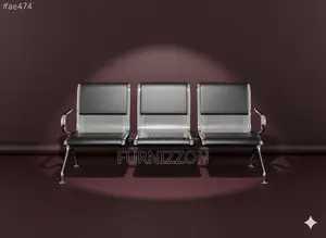 Modern 3-seater Padded Recliner Bench