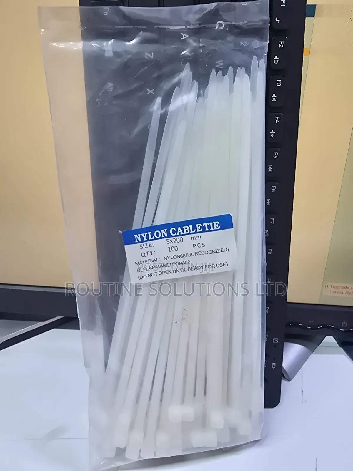 Cable Tie 5 * 200 Mm White