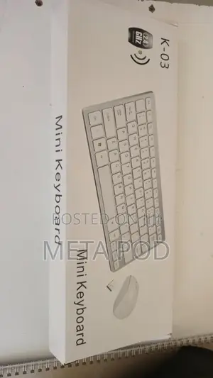 Wireless Keyboard and Mouse Combo
