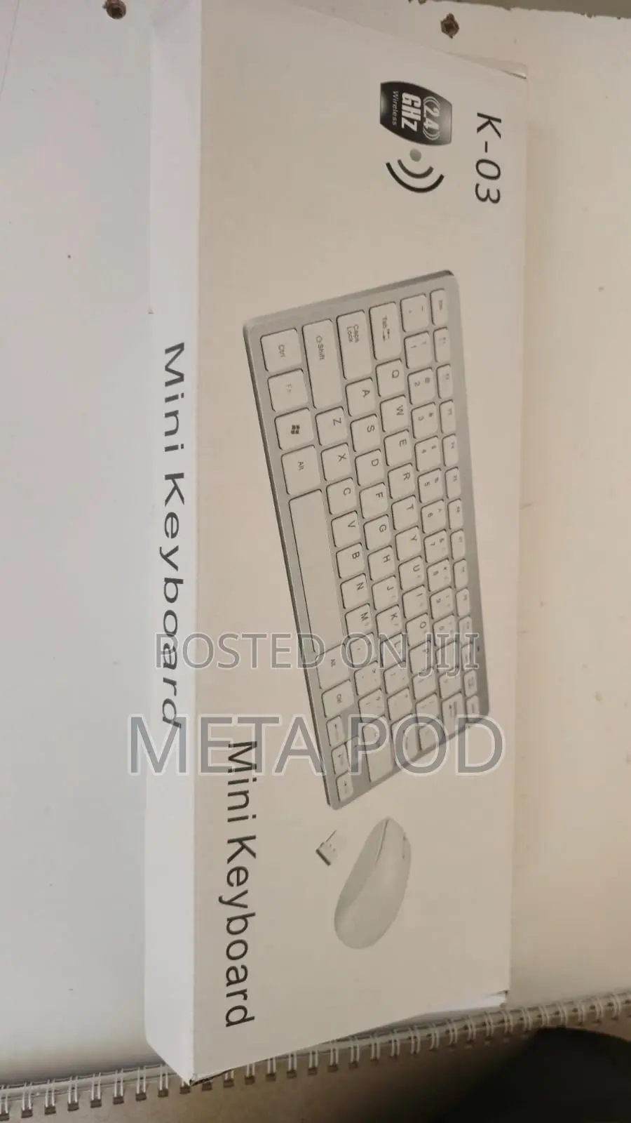 Wireless Keyboard and Mouse Combo