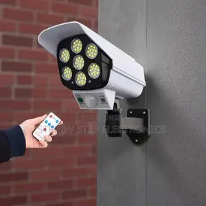 Ip66 Waterproof Dummy Fake CCTV Camera With Solar Light Sensor