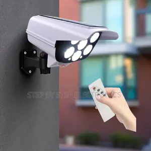 Quality Ensured Dummy Fake CCTV Camera With Pir Sensor Solar Light