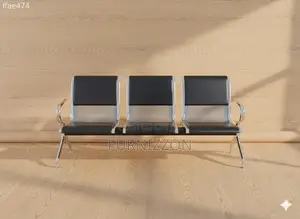 Durable Modern 3-Seater Recliner Bench