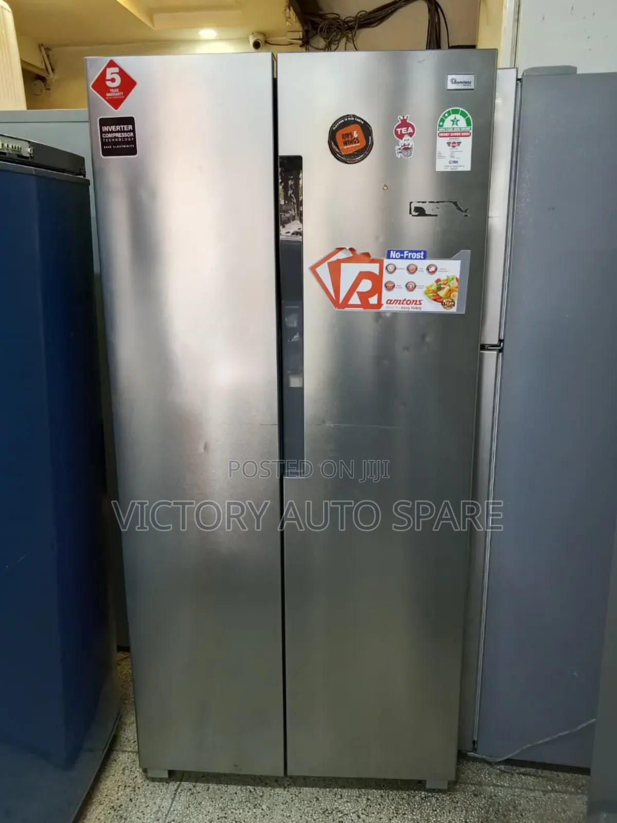 Ramtons Side by Side Refrigerator