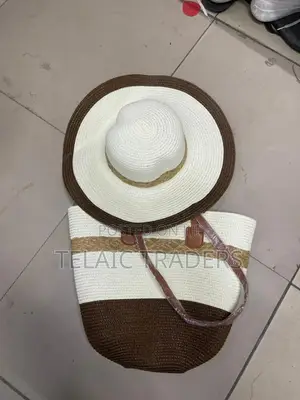 Beach Lady Bag With Matching Hats