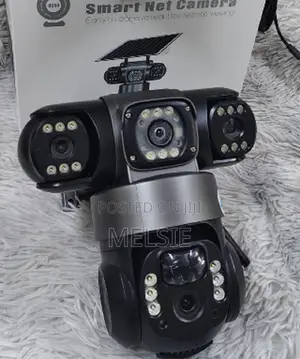 Triple Lens 4g Solar PTZ Camera Clear Surveillance . . . . .