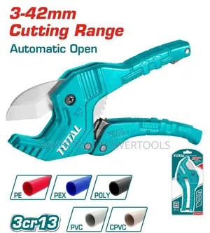 Total Tht534216 PVC Pipe Cutter
Length:193mm
