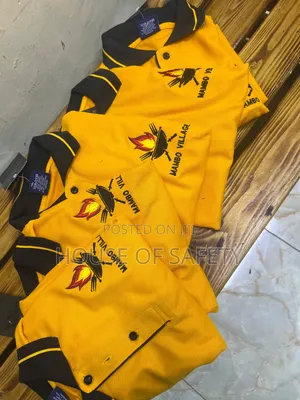 Mustard Yellow Men Polo