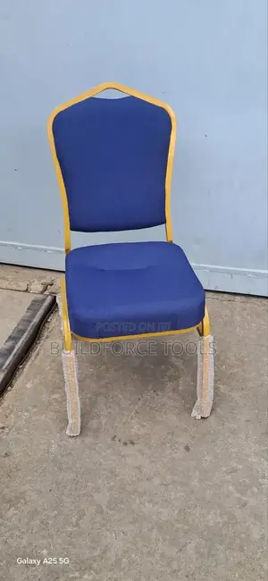 Blue Heavy Duty Conference Chair