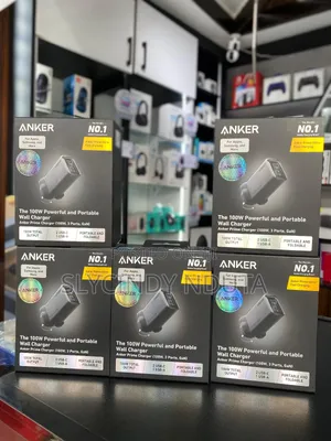 Anker Prime 100w 3-Port Foldable Gan Wall Charger