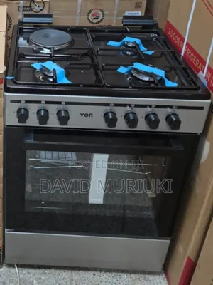 60*60 Von Cooker 3 Gas + 1 Electricity Standing Cooker