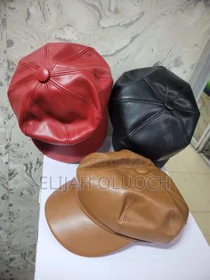 Ladies Leather Cap