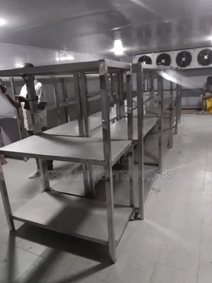 Sunk Stainless Steel Storage Racks