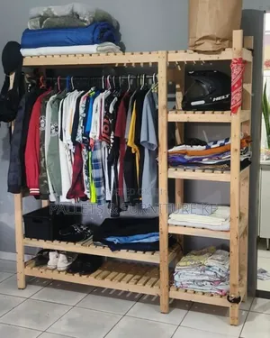 Home Nest Wooden Wardrobe