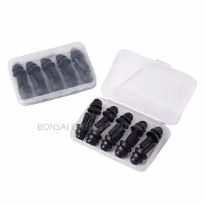 5 Pair Silicone Earplugs Waterproof Anti-Noise for Sleeping Swimming