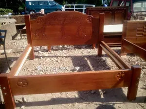 Wooden 5 by 6 Bed
