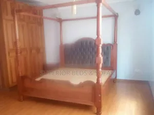 Wooden Canopy 5 by 6 Bed