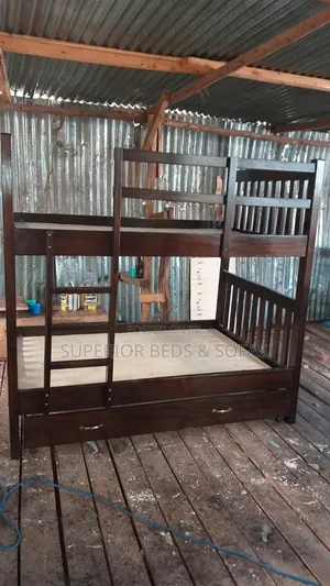 Wooden Bunk Bed Size 4 by 6 Top and Bottom.