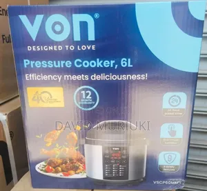 6 Litres Von Electric Pressure Cookers