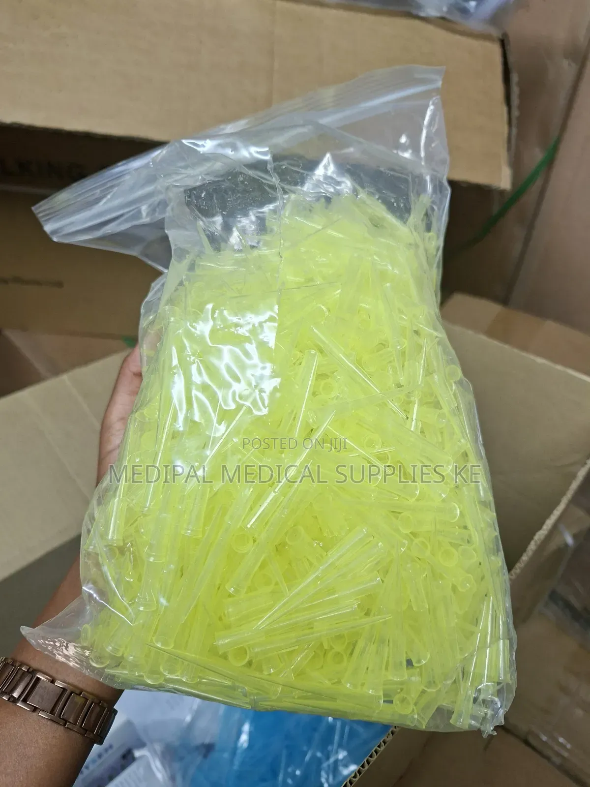Yellow Pipette Tips