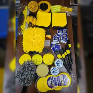 Professional Car Detailing and Cleaning Kit.