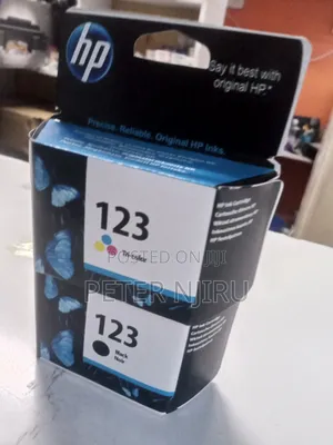 Hp Ink Cartridge 123 Black And Color