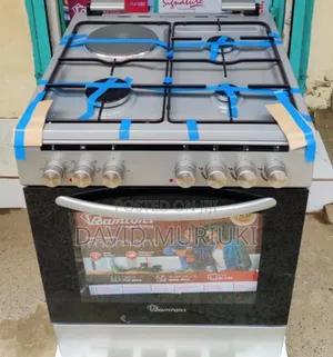 Ramtons Cooker 3g+1e 60x60cm Silver-Rc/606