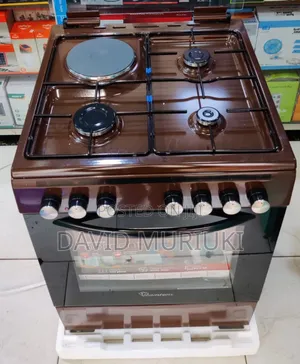 Ramtons Cooker 3g+1e 60x60cm Black-Rc/605