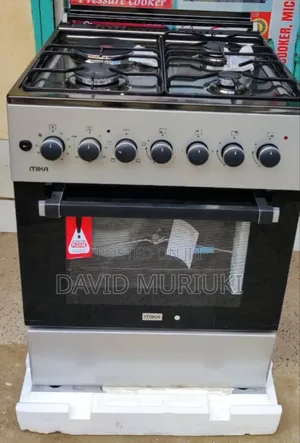 Mika Standing Cooker, 60cm X 60cm, 3 Gas Pool Jet Burners + 1 Plate