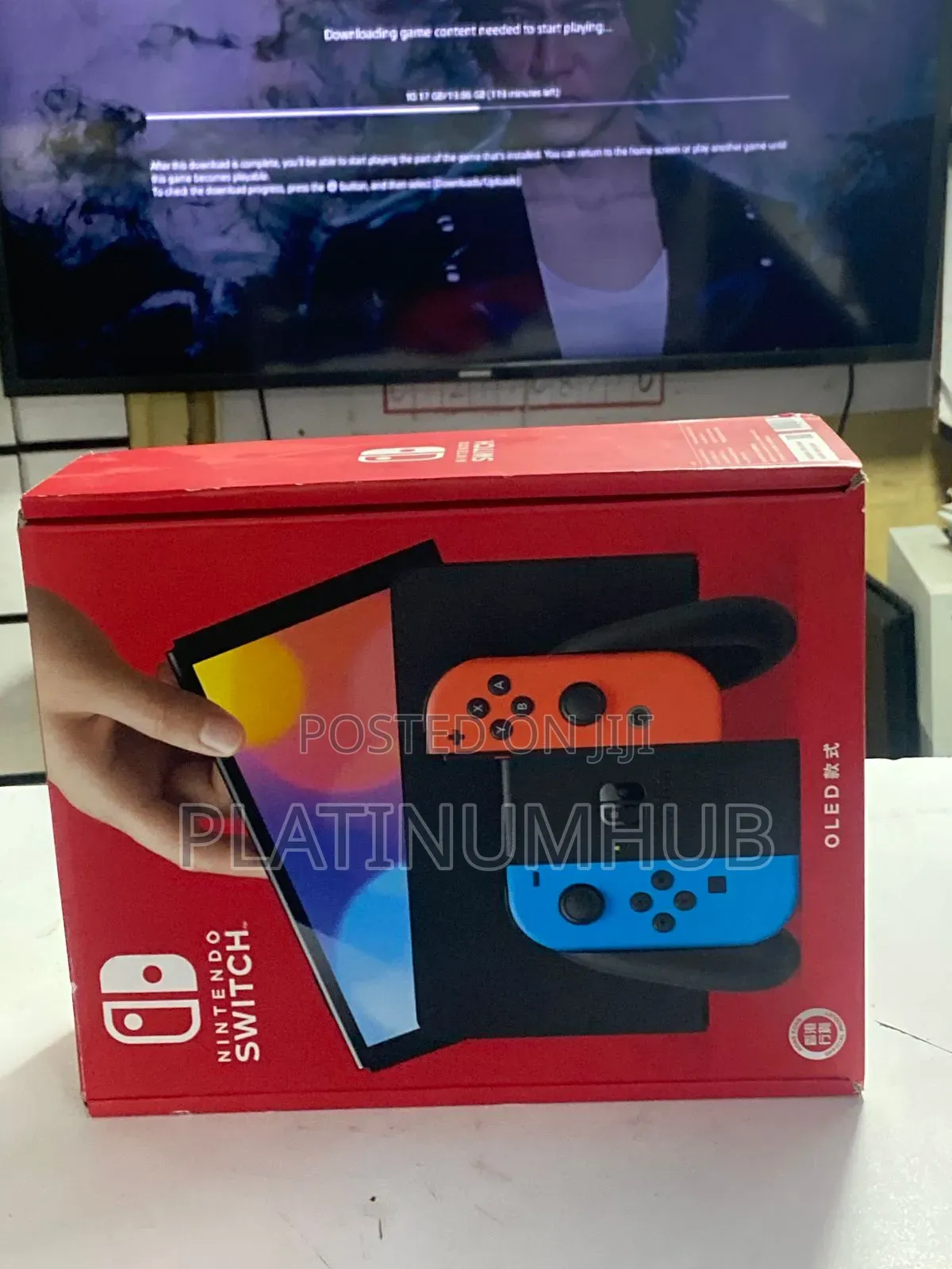 Nintendo Oled Switch Blue/Red Joycon