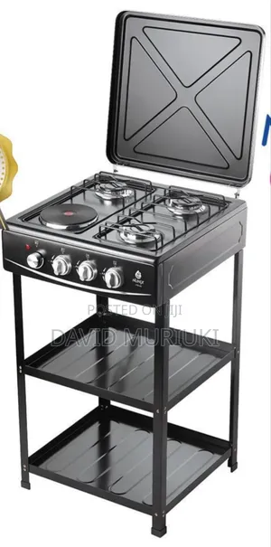 Nunix Standings Cookers With Shelves 3g+1e