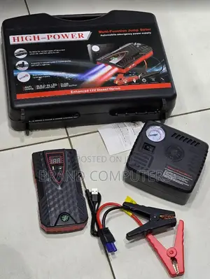 High-Power Multi-Function Car Jump Starter 12v – Portable