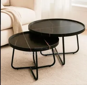 Stylish 2-in-1 Nesting Stools With Durable Wooden Tops