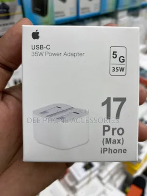 iPhone 17 Pro Max 35w Power Adapter