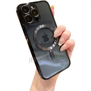 Nikger Plated Magnetic Charging Clear Cover For iPhone 11 Pro
