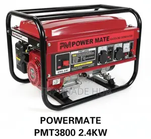 Reliable Powermate Pmt3800 Petrol Generator 2.4kw/3kva