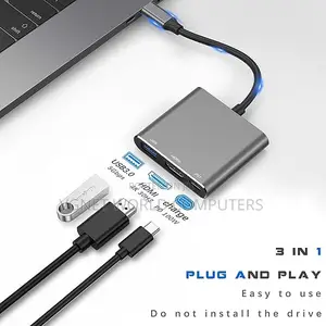 Type C 3 in 1 Adapter/Converter With Hdmi,And Usb