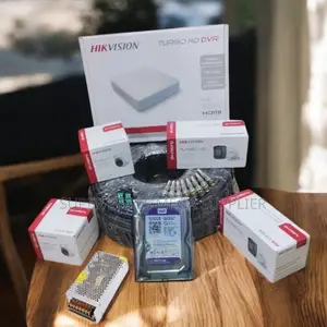 Hikvision 4 Turbo Hd 2mp CCTV System Ip66 Weatherproof Cameras