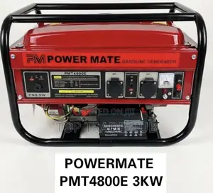 Powermate Pmt4800e Petrol Generator 4kva Keystart