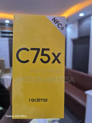 New Realme C75x 128 GB Black