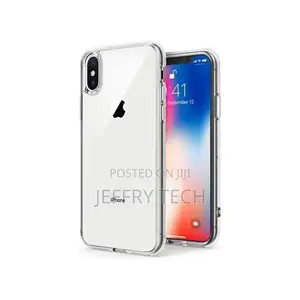 Zeasy iPhone X/Xs Clear Cover Gel Rubber Material