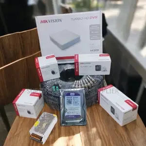 Hikvision 4 Turbo 2mp Hd CCTV System With Night Vision Cameras