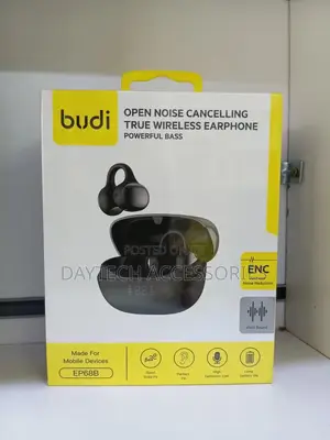 Budi Ep68b Clip -on TWS Bluetooth With Enc Earbuds
