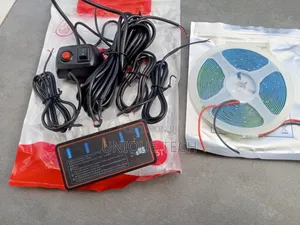 12v Dc Car Led Chaser With 5m Flexible Snake Light